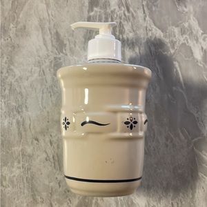 Longaberger Pottery Hand Soap Pump